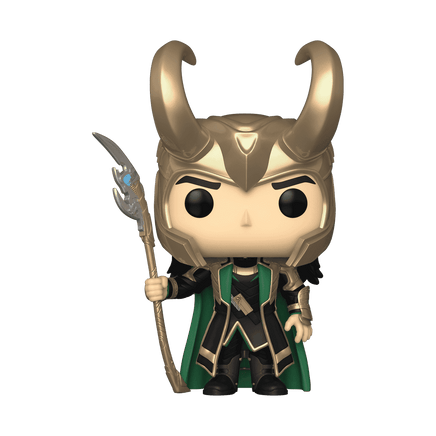 Funko Pop! Loki With Scepter (GITD, EE Exclusive) — official product photo