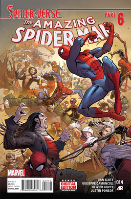 Amazing Spider-Man Vol 3 #14 Cover A Regular Giuseppe Camuncoli Cover (Spider-Verse Tie-In)