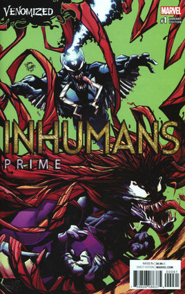 Inhumans Prime #1 Cover C Variant Ryan Stegman Venomized Cover (Resurrxion Tie-In)